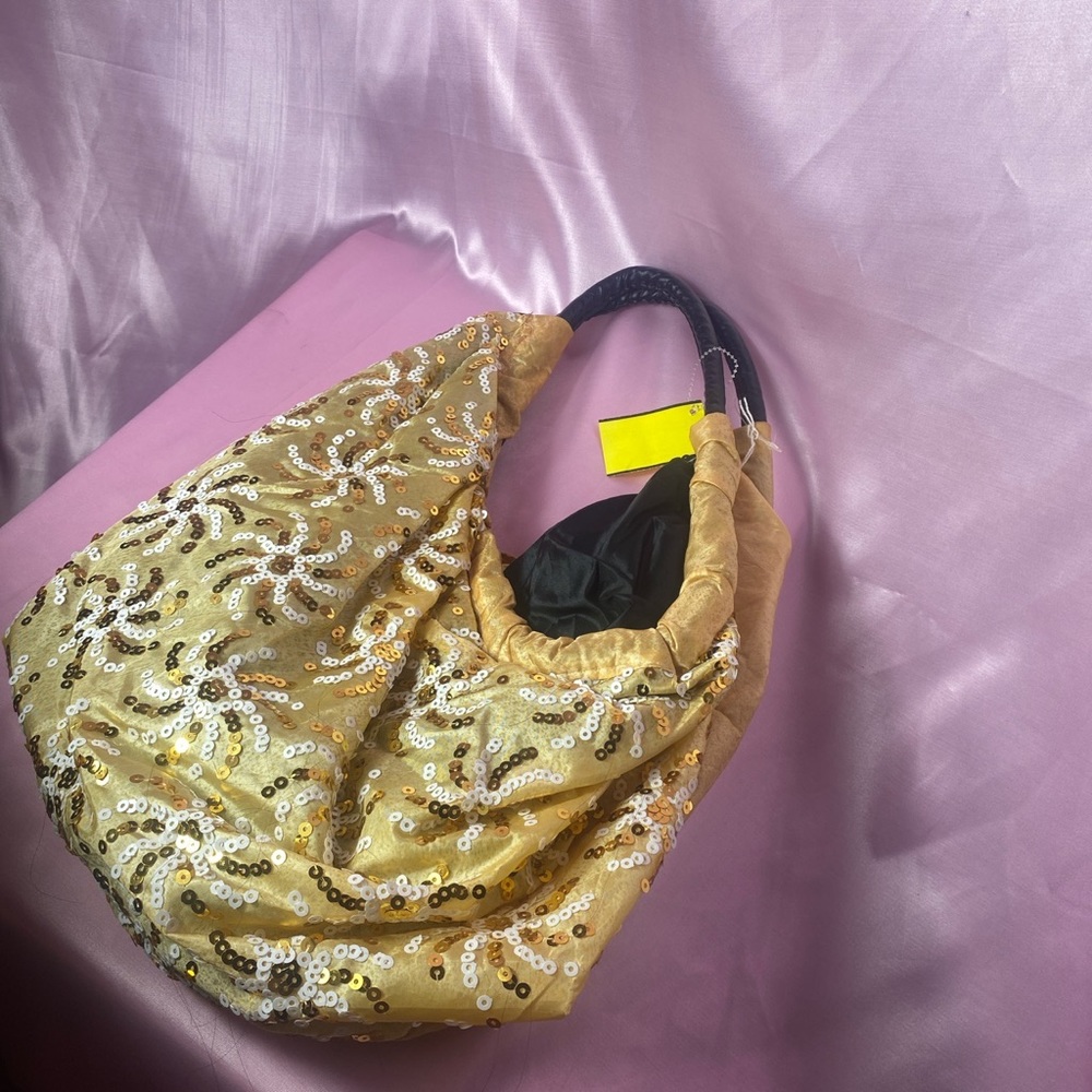 GoldSequin  #CustomBags # 💛